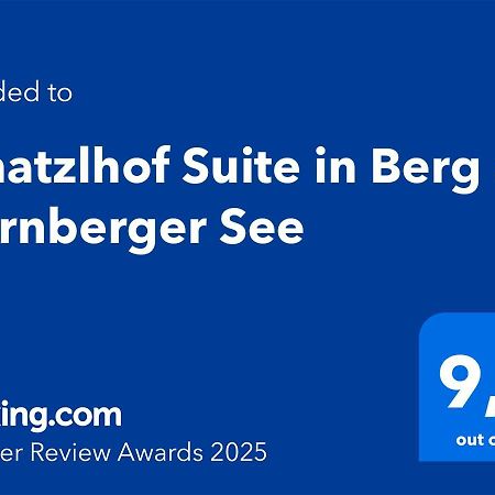 Schatzlhof Suite In Берґ-ам-Штарнберґер-Зе Екстер'єр фото